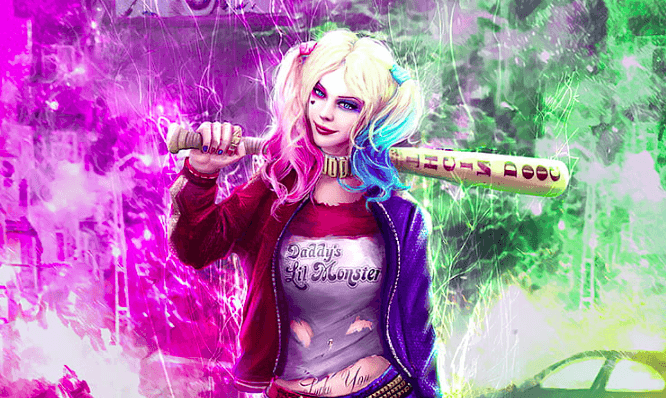 Anime:19nzuyzpn2y= Harley Quinn Fan Art